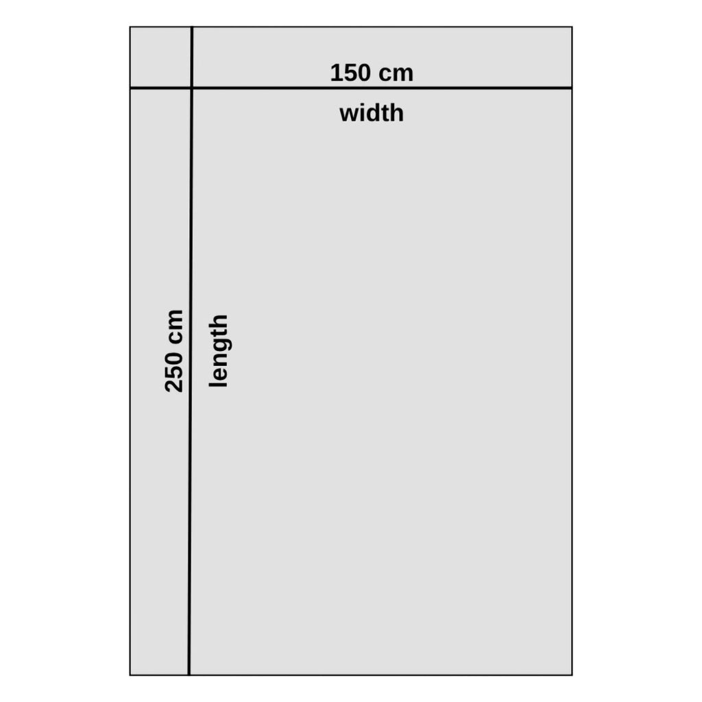 Panile, Tovaglia Lavabile si 30°, 150x250 cm Multicolore