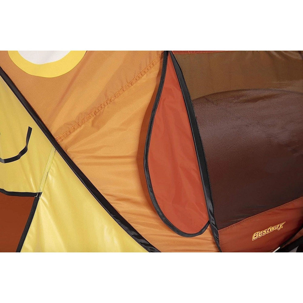 Trade Shop - Tenda Da Gioco Bambini A Forma Di Cane 2 Anni+ 182x96x81cm Interno Esterno 68108 -