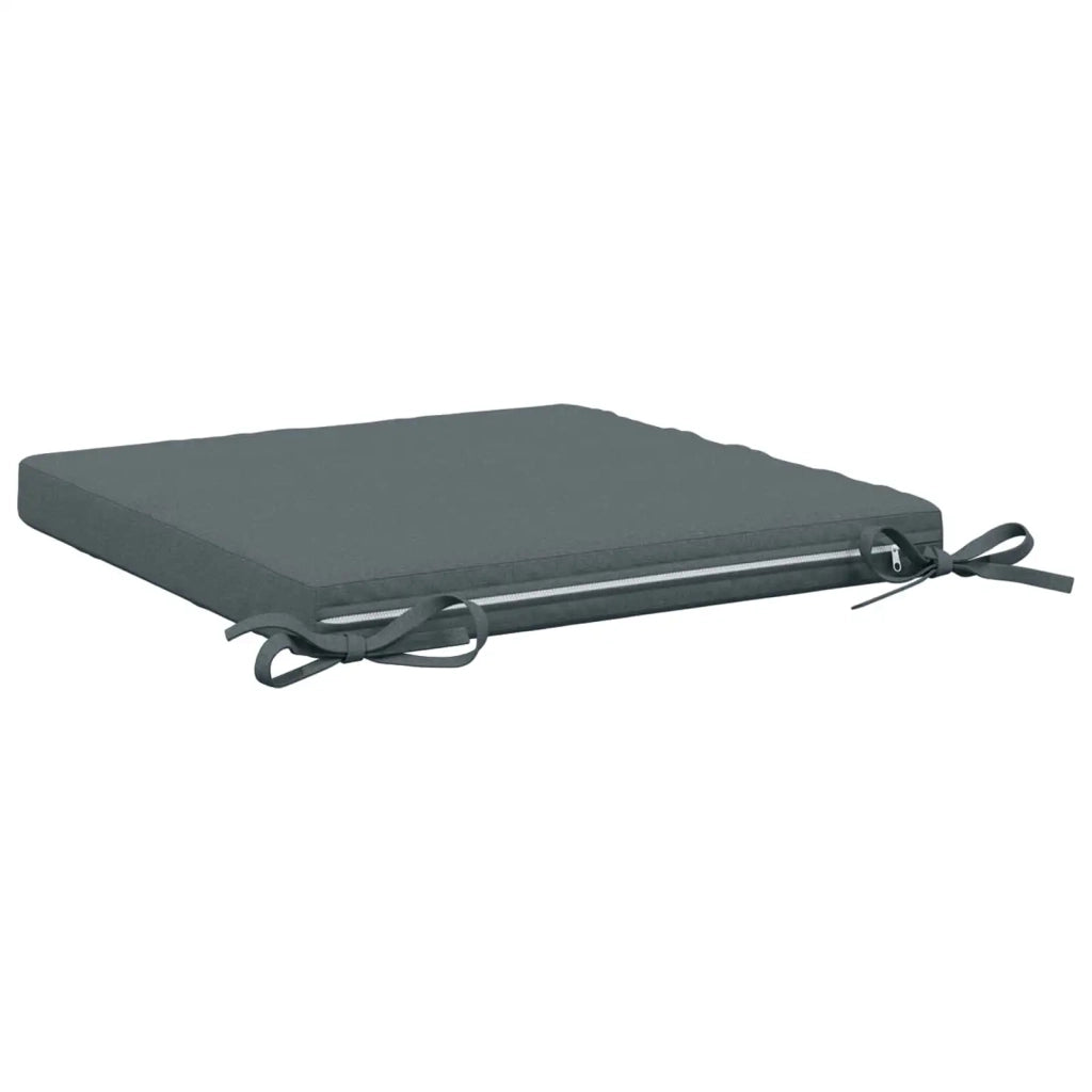 Cuscini per Sedia in 4 Pezzi SOEST 4 pz 100% Poliestere Blu 944358