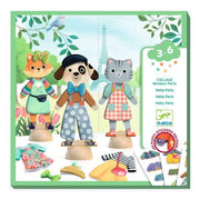 Collage ,Ciao Parigi,Djeco,Eta 3-6 anni