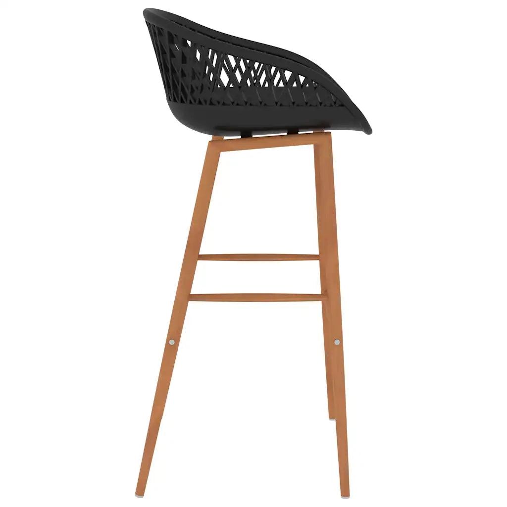 Set da Bar 7 pz Bianco e Nero 3057420