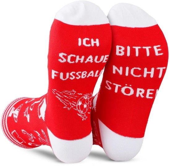 Calzettoni da Calcio Divertenti - Accessori da Calcio - Regali per Uomini - Regalo di Compleanno - Regali di Natale - Appassionati di Calcio