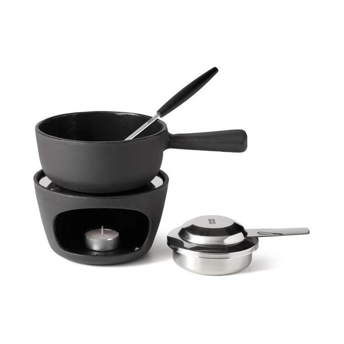 Stöckli Choco-Cheese Nero, Acciaio inox