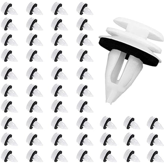 50 pezzi di clip di protezione per pannelli porta auto, clip per supporto ruota, clip per rivestimento di copertura