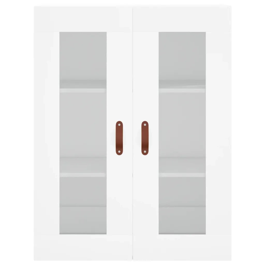 Credenza Bianca 69,5x34x180 cm in Legno Multistrato 3198441