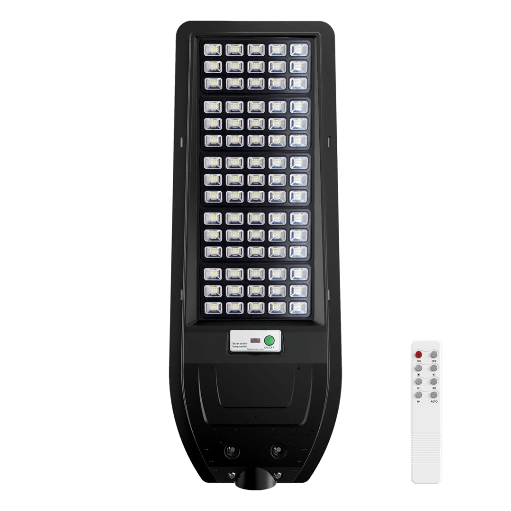 Lampione solare LED VIA 200W sensore, telecomando EKO9096