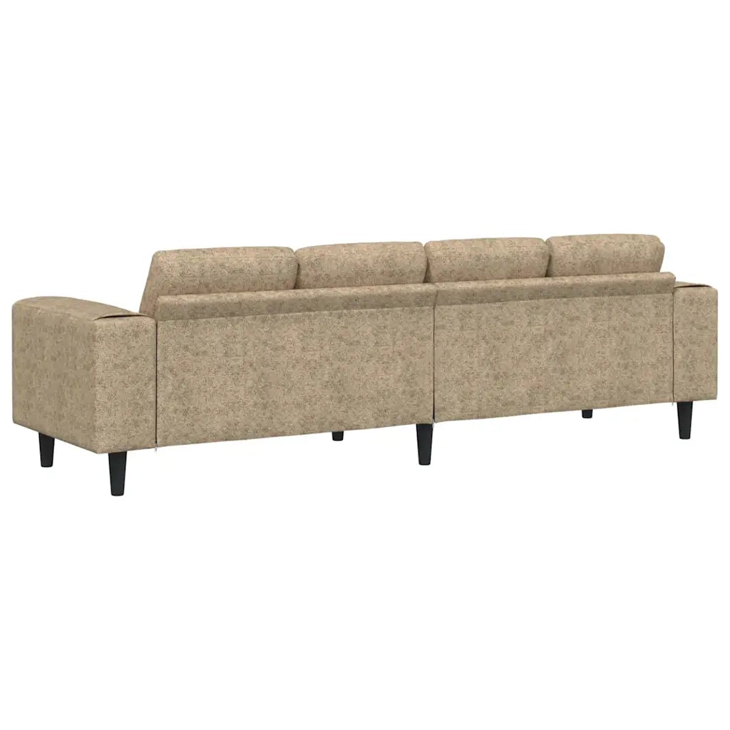Divano per Soggiorno Grigio chiaro 250 x 77 x 76 cm 3335109