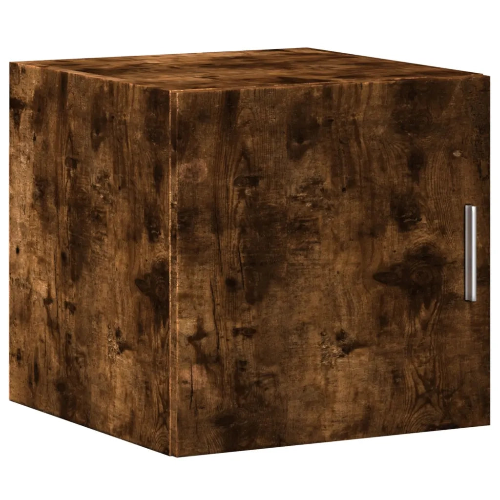Armadietto a Muro | Mobile a Parete Rovere Fumo 40x42,5x40 cm in Legno Multistrato