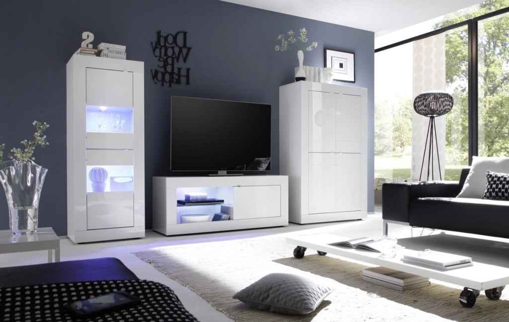 Porta TV JAZZ bianco