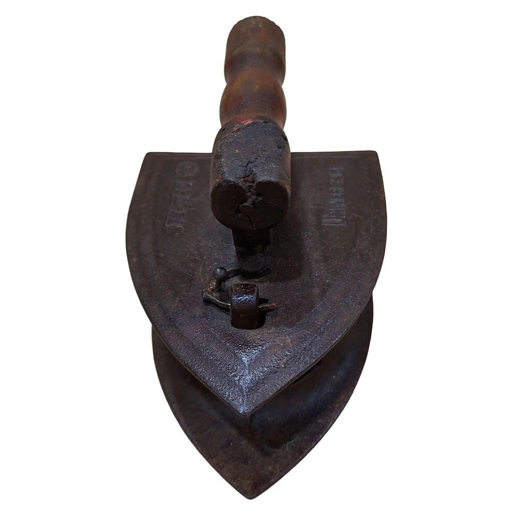 Piastra in ferro artigianale 18x12x20h cm