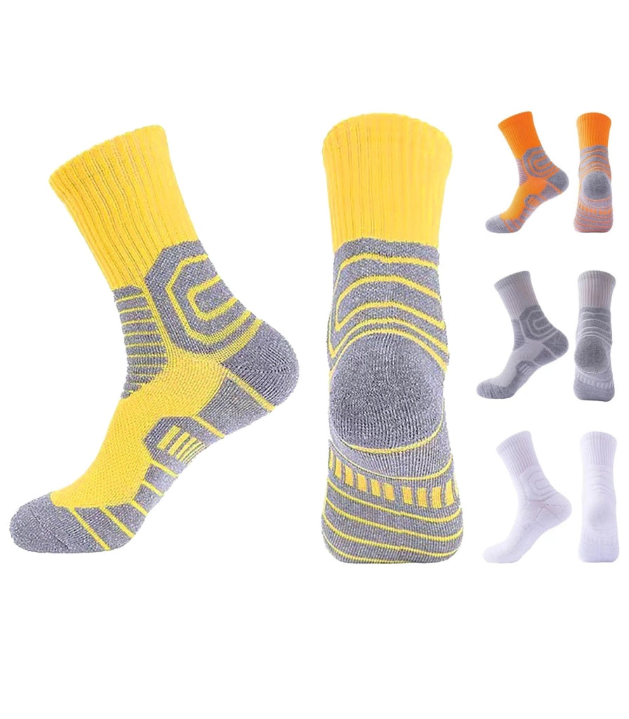 Calzini Professionali da Basket Unisex | Vestibilità Ergonomica, Traspiranti | Taglia Unica 37–43 EU