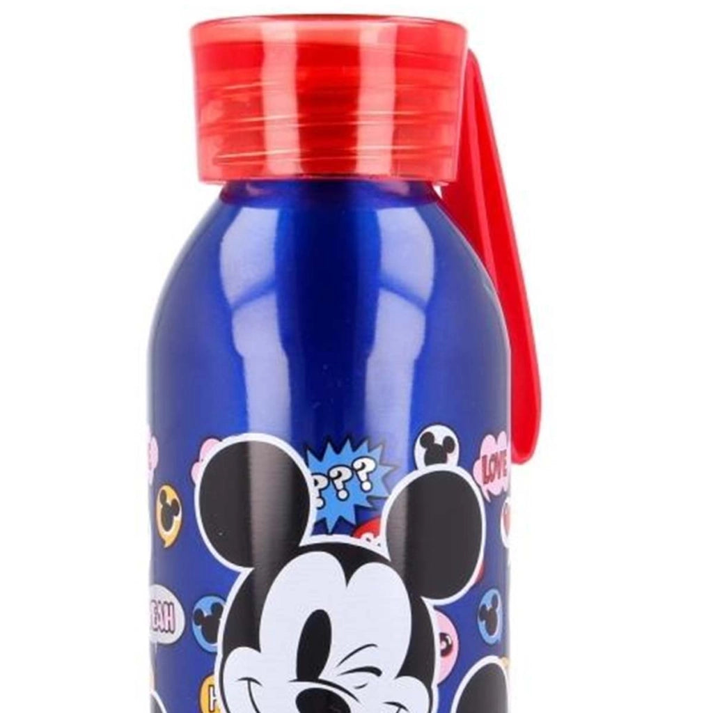 Borraccia per bambini in alluminio da 510 ml senza BPA Blu / Rosso Mickey Mouse