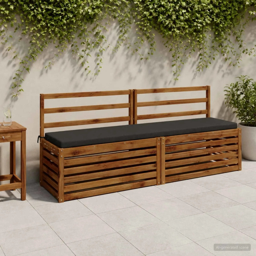 Cuscino per panchina SOEST 100% Poliestere Antracite 949156