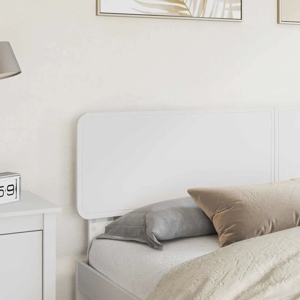 Testiera-Testata-Testiera Decorativa Bianco 200 cm Legno multistrato 660382