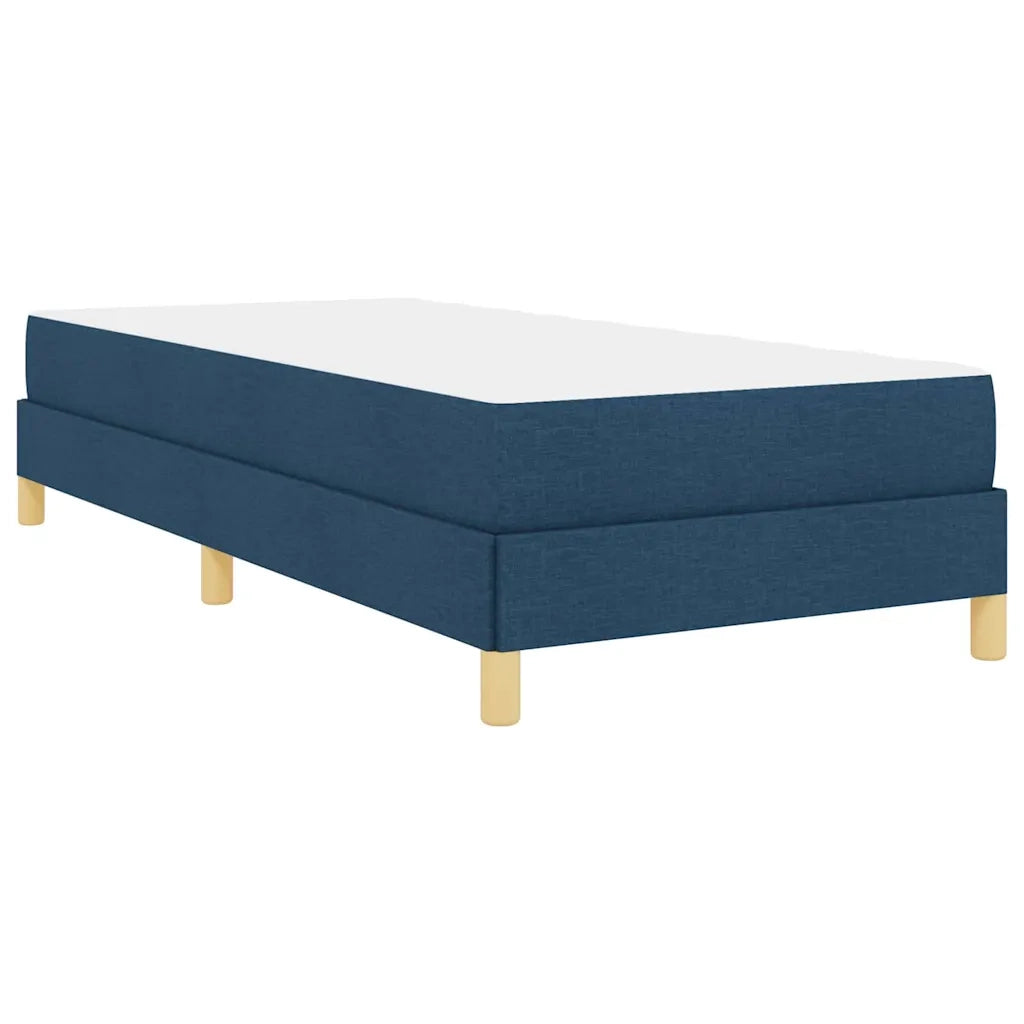 Letto a molle con materasso Blu 100 x 200 cm Tessuto 3398548