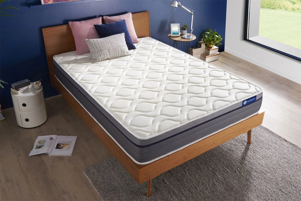 Materasso matrimoniale matrimoniale Actiflex zen 140x190cm - Spessore : 26cm - Molle insacchettate e memory foam - Bilanciato
