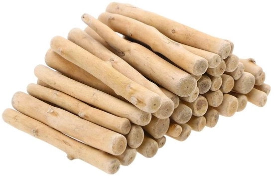 Drift Legno Pezzi Naturali 500 g - Bastoncini di Legno - Decorazione - Fai da Te - Lavori di Ricamo - Dimensioni 10 x 1,2 x 1,2 cm