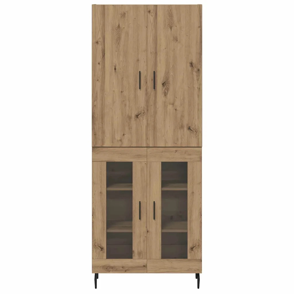 Credenza-Buffet-Armadio da cucina Legno vecchio 69,5 x 34 x 180 cm 232719