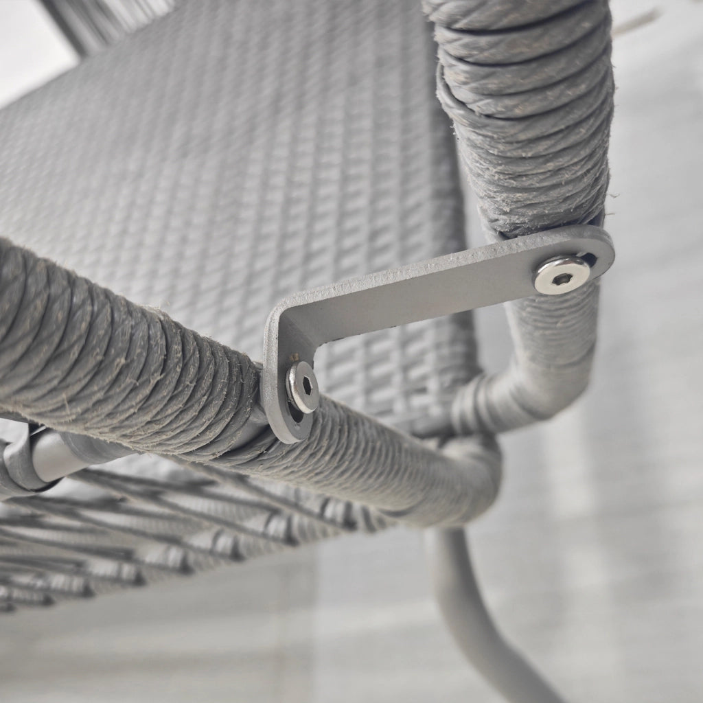 Set da Giardino in Rattan ¨C Minimal ¨C Grigio Chiaro