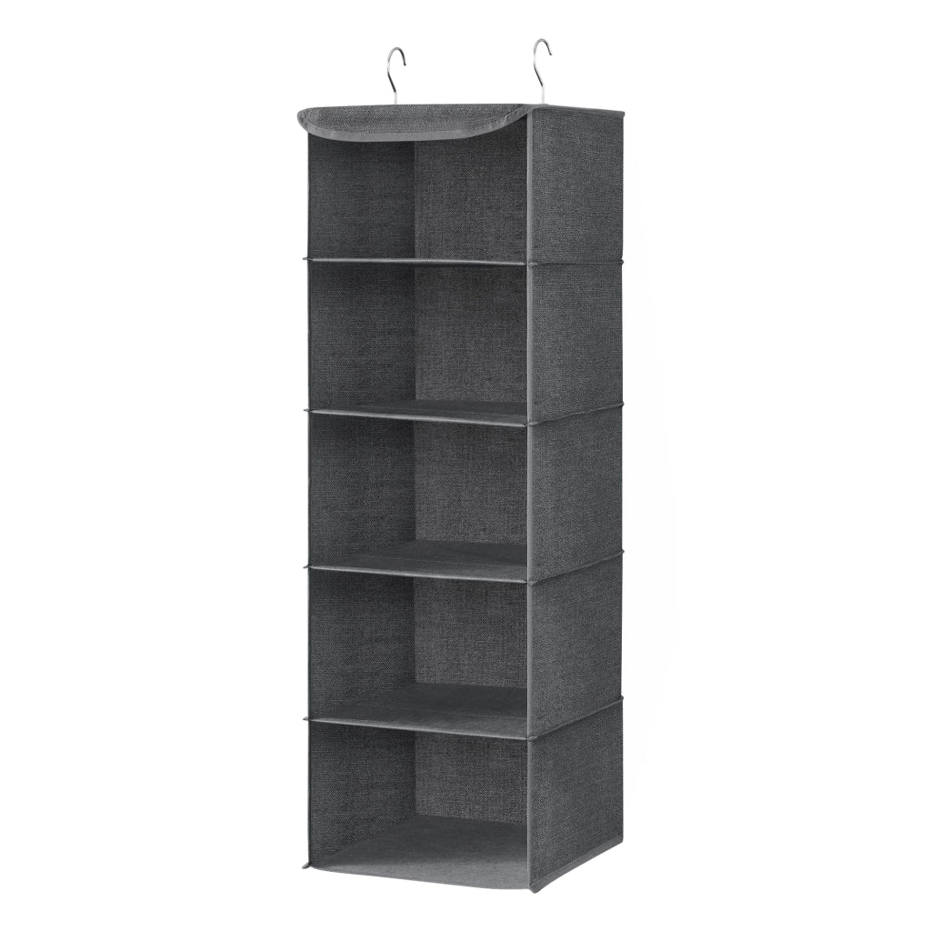 VALORA Organizer multifunzionale per guardaroba sospeso, grigio RYCH06G