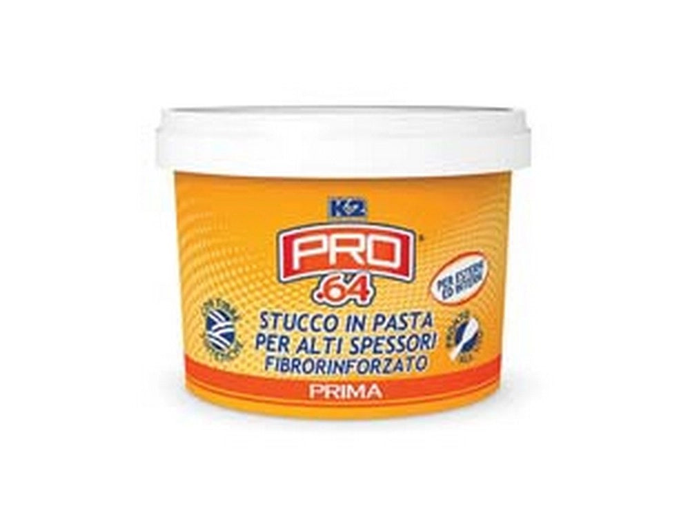 12pz k2 pro.64 stucco in pasta  alti spessori in barattolo - kg.1 cod:ferx.fer315531