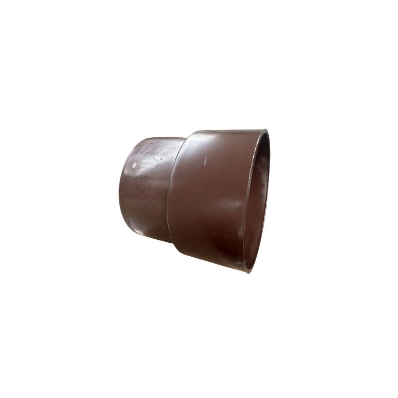 Tubo Pluviale "PLUVIA" in polimglass marrone con Manicotto : Diametro - 100, Metri Lineari - 2 metri