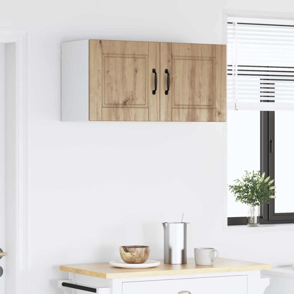 Pensile da cucina | Armadietto a muro PORTO Rovere artigianale 80 x 31 x 40 cm