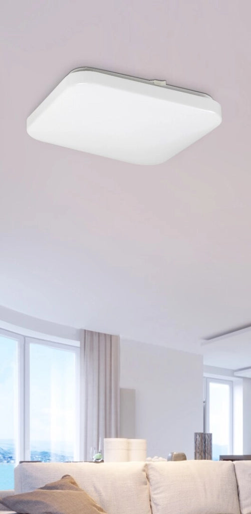 Plafoniera LED quadrata 32cm 32W bianca Rabalux Rob