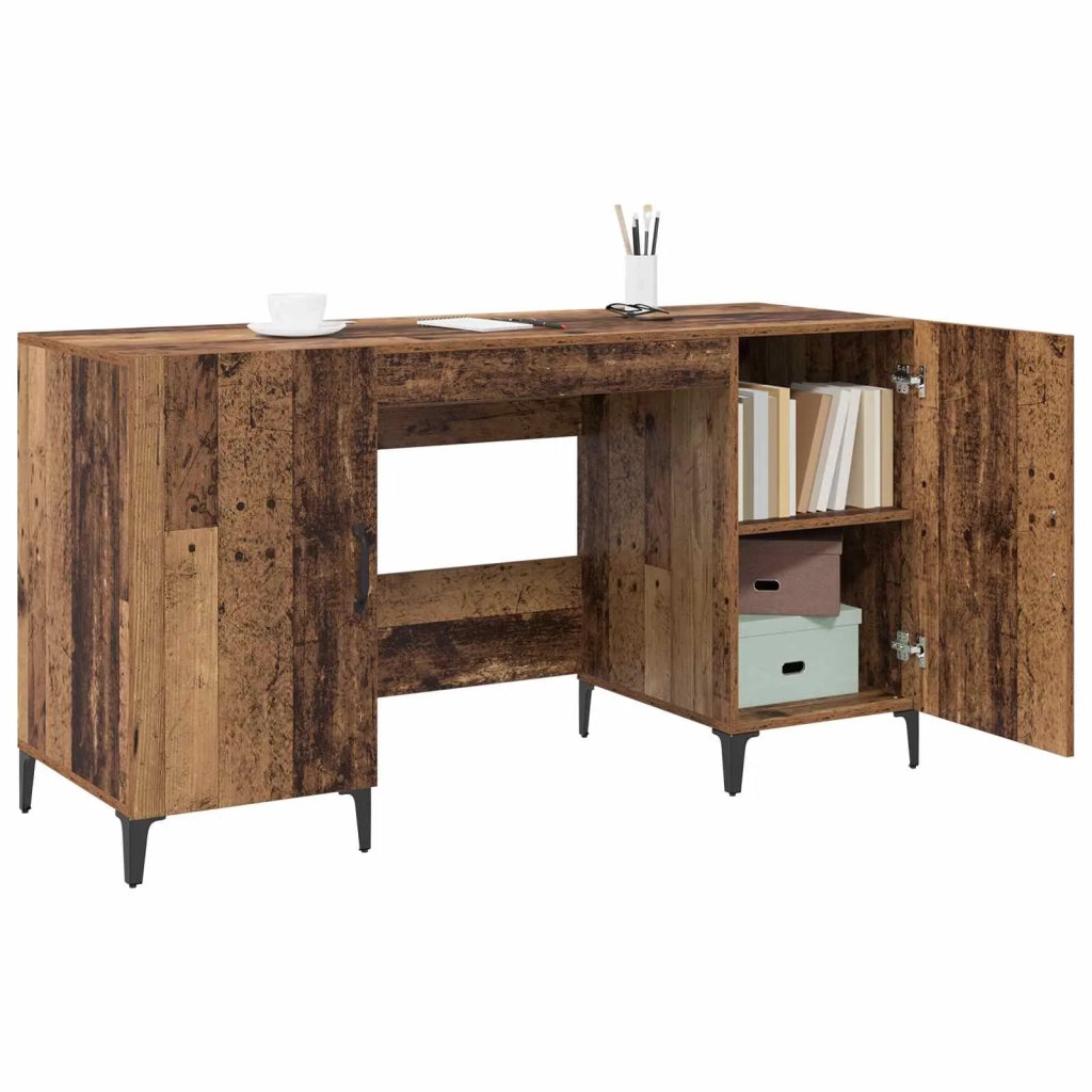 Scrivania Legno vecchio 140 x 50 x 75 cm Legno multistrato