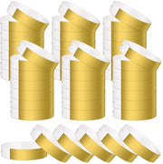 Polsbandjes Acquatici da 400 pezzi - Resistenti all'Acqua - Faccia di Carta - Colorati - Leggeri - Per Eventi - Bande per Eventi