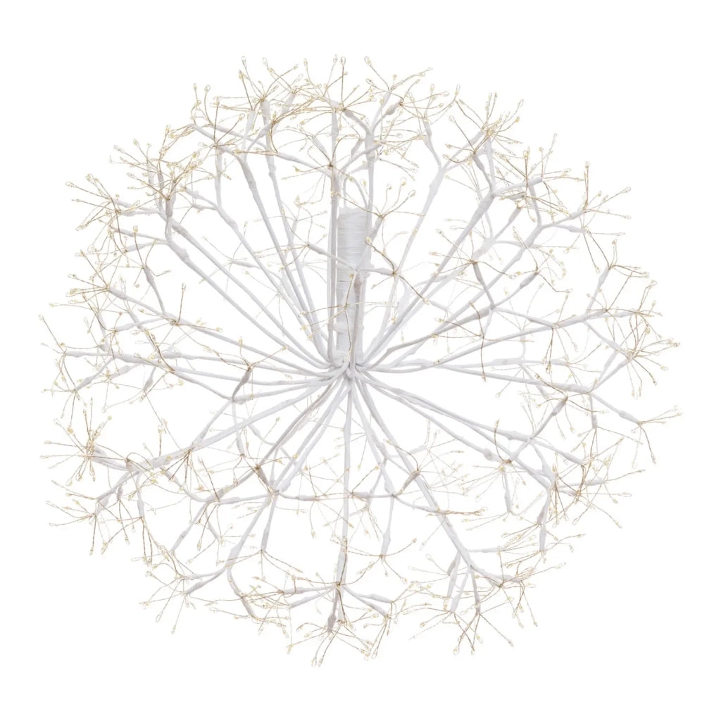 Ramo sfera rich bianco d50cm 912l