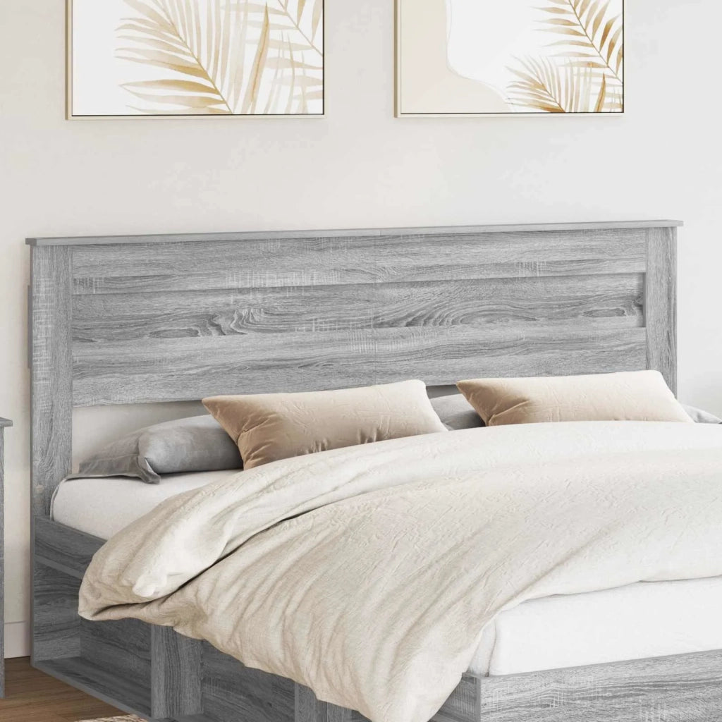 Testiera | Testata Grigio Sonoma Legno multistrato