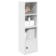 Libreria Bianca 31x24x102 cm in Legno Multistrato 860337