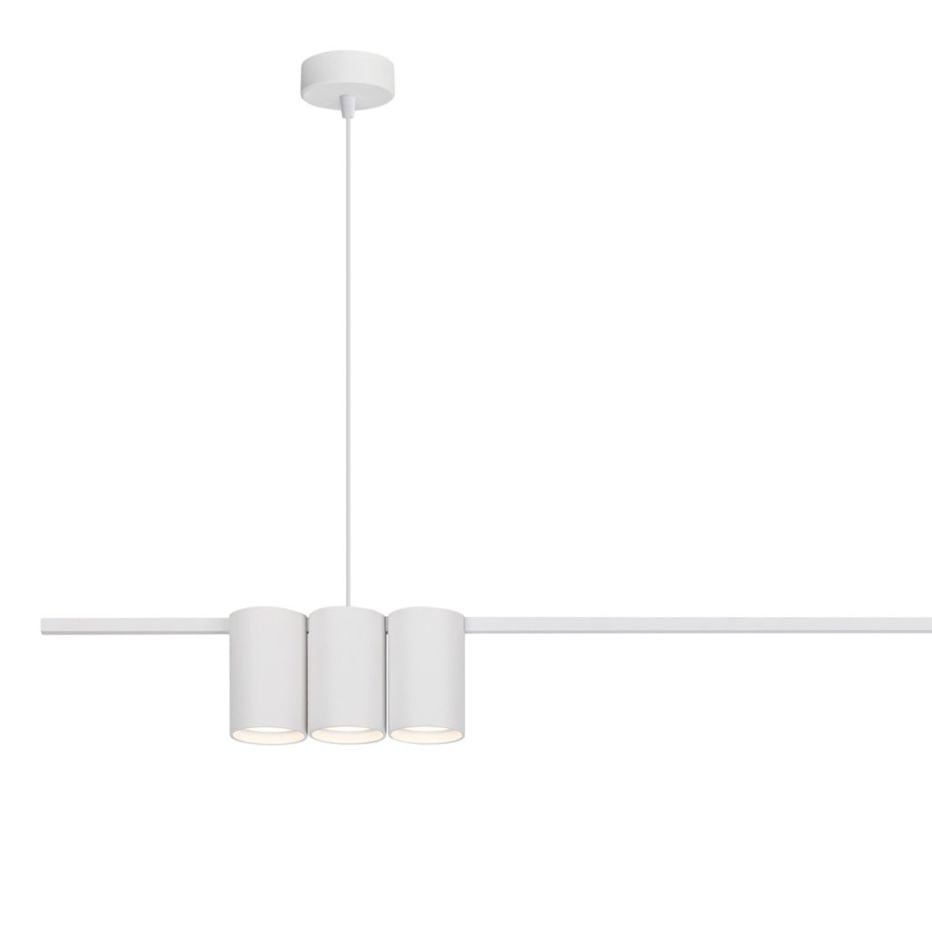Lampada a sospensione Milagro Genesis bianca 5xGU10 8W