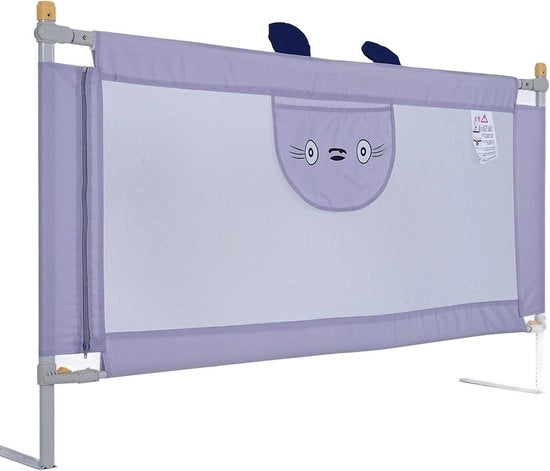 Valbeveiliging per estensione per lettini per bambini con rete aeree, altezza regolabile, doppio sistema di sicurezza per lettini per bambini da 15 M, 18 M, 20 M, estensione opzionale 1.8m