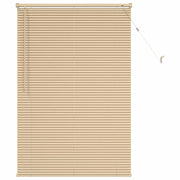 Tenda Veneziana | Tenda a lamelle Marrone Chiaro con Motivo 150 x 80 cm 25 mm PVC