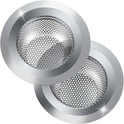 2 Pz Filtro per Lavello Filtri per Lavello in Acciaio Fermarifiuti 9cm 66262