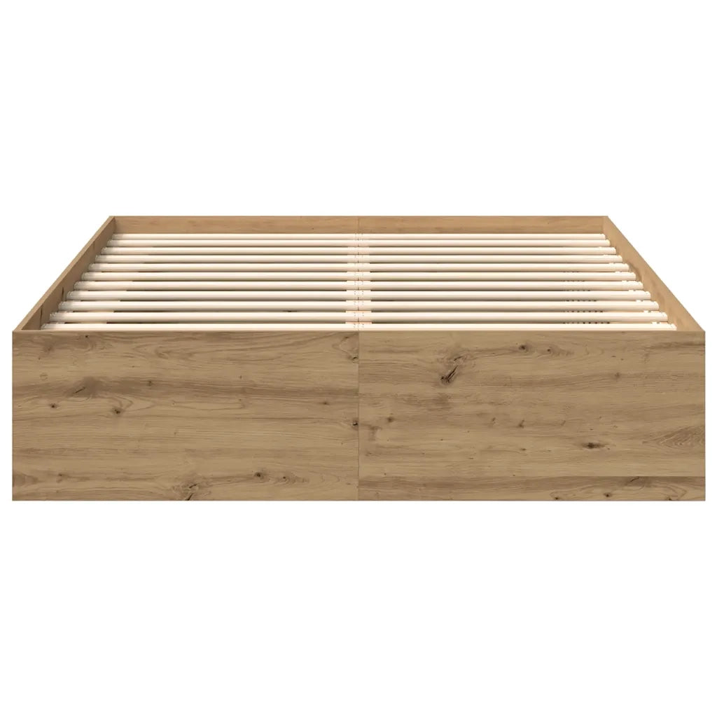 Giroletto senza Materasso-Struttura Letto Rovere Artigianale 120x200cm 339530