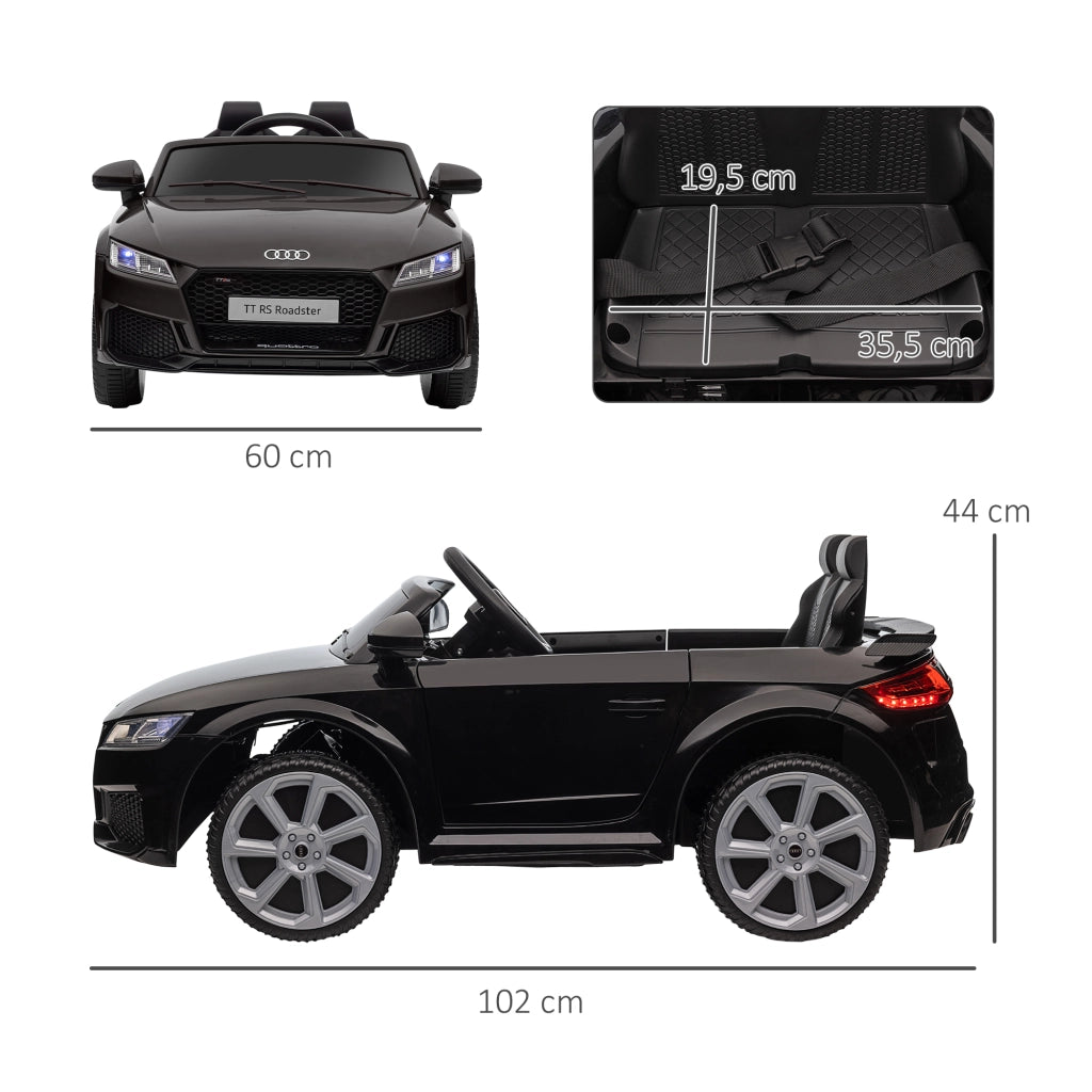 Auto Elettrica per Bambini Audi TT ¨C Minimal ¨C 102x60x44 cm