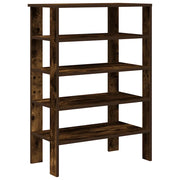Scarpiera | Mobile per scarpe Rovere Fumo 61x32x87,5 cm in Legno Multistrato