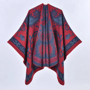 Sciarpa spessa con motivo paisley retr¨°