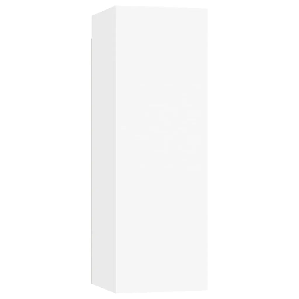 Set di Mobili Porta TV 6 pz-Credenza per TV Bianco in Legno Multistrato 622678