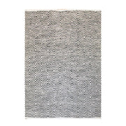 Tappeto Cocktail 310 in cotone beige a rombi