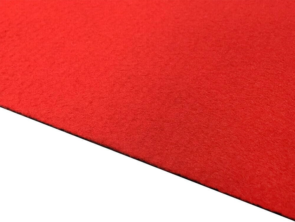 Passatoia Moquette Rossa 100x800 Cm Antiscivolo Cerimonia Evento Fiera Corridoio Negozio Marciapiede