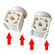 R500/13 Ricambio Cuscinetti Box Doccia Serie MALTA  TDA Kit 2 pezzi