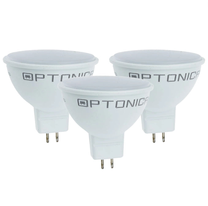 Lampadina dicroica led spillo gu5.3 7watt risparmio energetico 4500k pezzi 3
