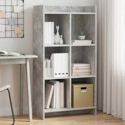 Libreria Grigio Concretè 59 x 30 x 111 cm Legno ingegnerizzato 8011286