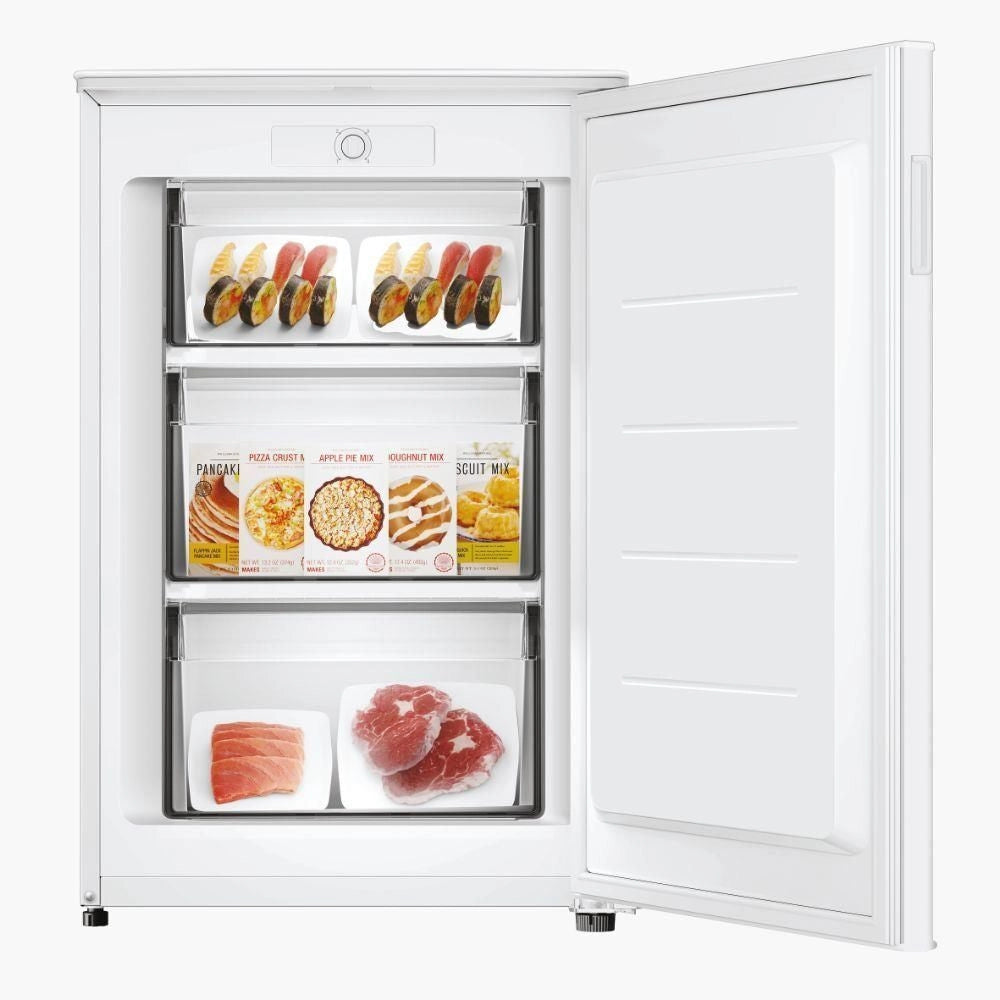 Candy Table Top CUQS 58EW Congelatore verticale Libera installazione 85 L Bianco
