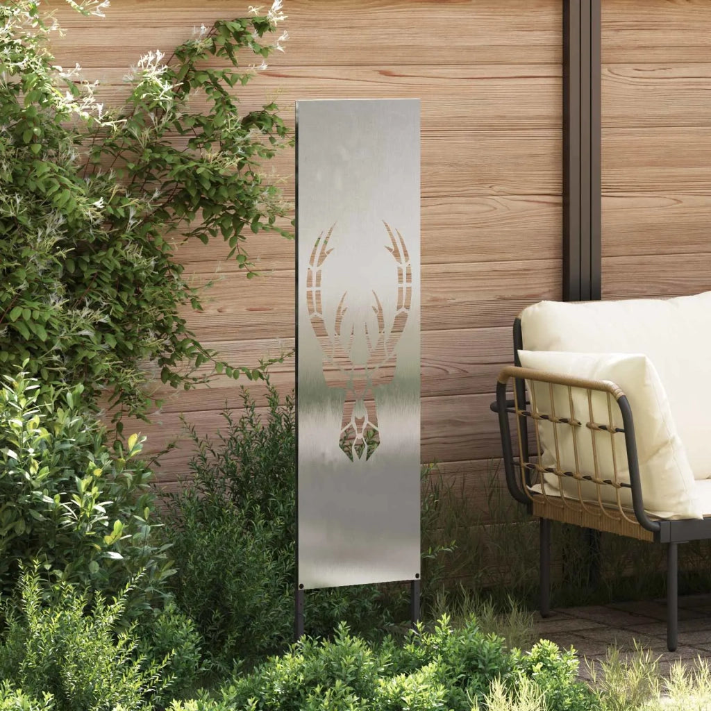 Schermo per privacy in giardino Argento 32 x 140 cm 876263