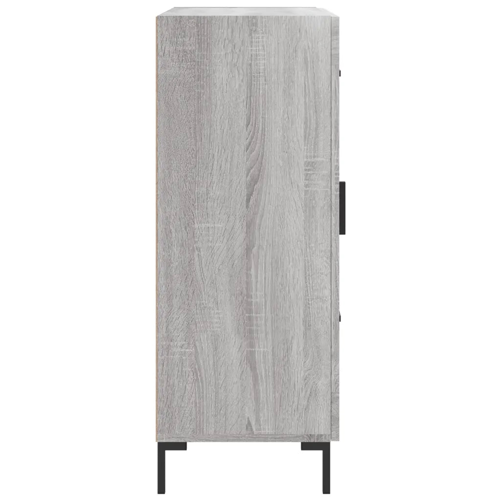 Credenza | Madia | Buffet da pranzo | Armadio da pranzo Grigio Sonoma 69,5x34x90 cm in Legno Multistrato
